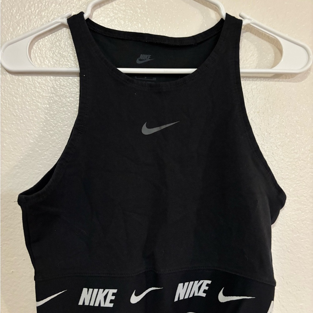 Nike black Sleeveless crop top/bralette